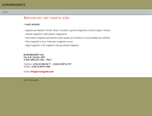 Tablet Screenshot of euromagneti.com